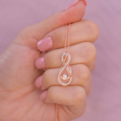 Lab Diamond Pendant Gift For Love