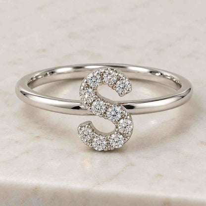Lab Diamond Wedding Band 14k Solid Gold | One Side Pave 4.8mm Flat Ring | Minimalist Bridal Jewelry
