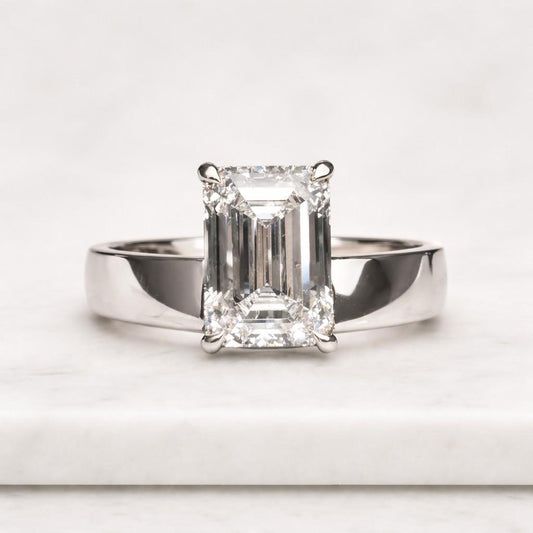 Lab Diamond Wedding Ring For Her