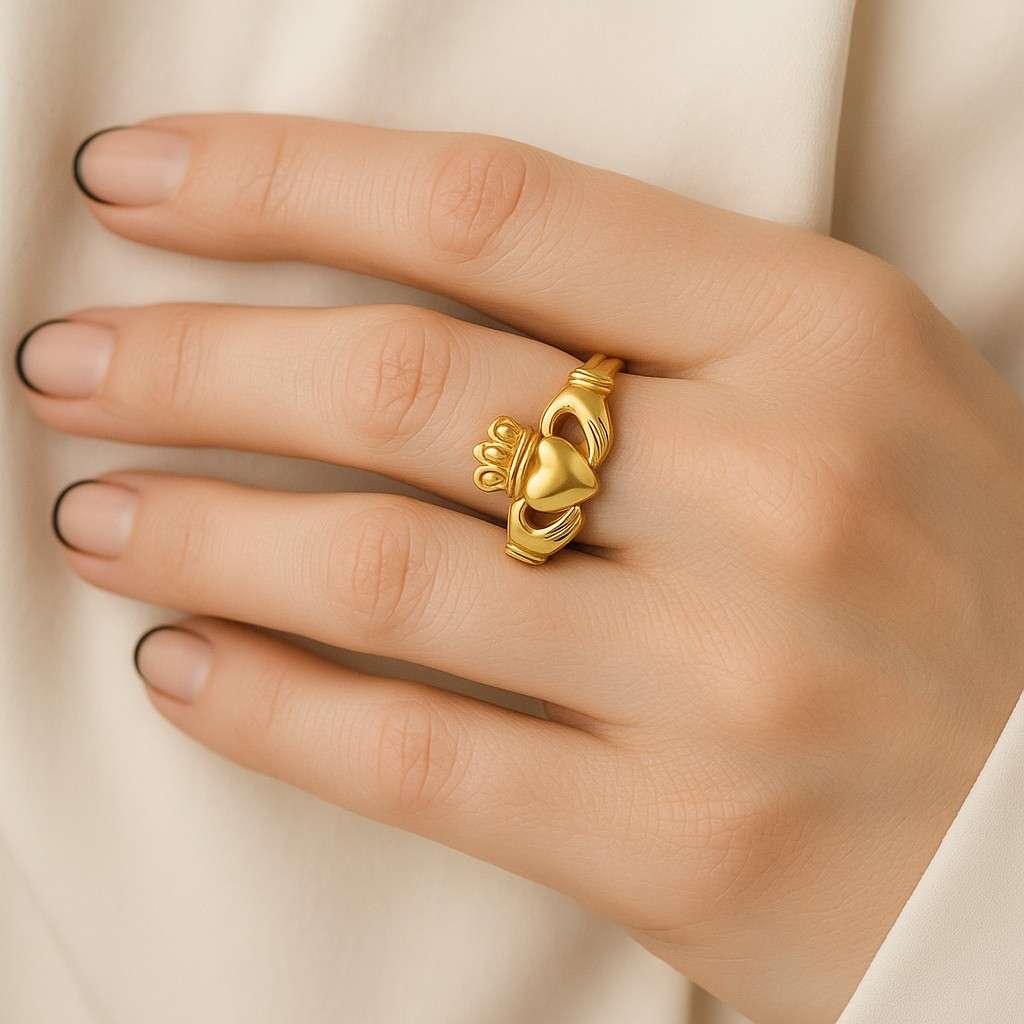 Oval Solitaire Diamond Engagement Ring with Pavé Band by Sami Jewels, Premium 925 Sterling Silver Ring