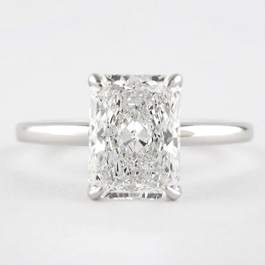 Lab Grown Classic Solitaire Anniversary Ring