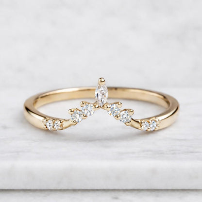 Lab Grown Dainty Anniversary Band