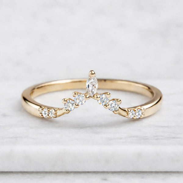 Lab Grown Dainty Anniversary Band