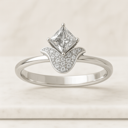 Lab Grown Diamond Band Full Eternity Ring for Women Anniversary Band for Wife Sparkling Band