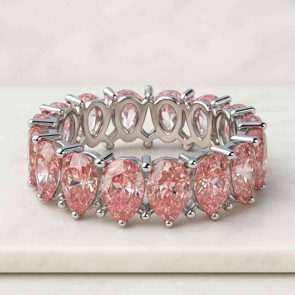 Lab Grown Diamond Band, Stackable Band, Anniversary Gifts for Women, Promise Ring