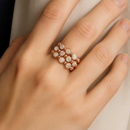 Lab Grown Diamond Engagement Ring Anniversary Gifts for Wife