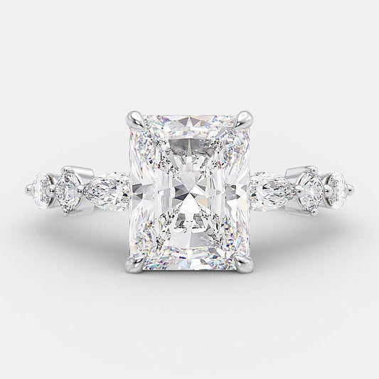 Lab Grown Diamond Engagement Ring For Wear