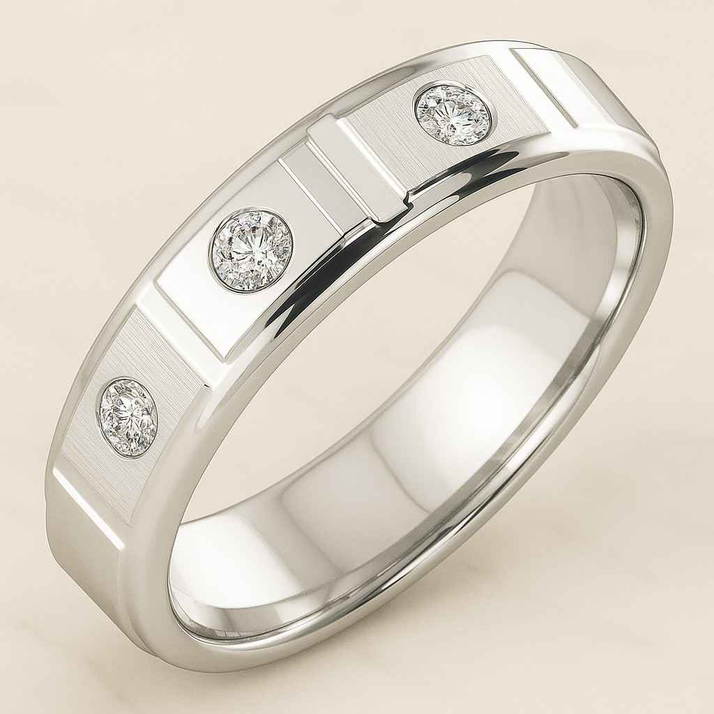 lab grown diamond eternity band