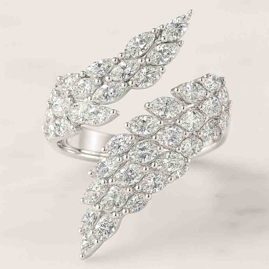 Lab Grown Diamond Eternity Band: Round Cut Rose Gold Wedding Ring
