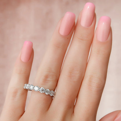 Lab Grown Diamond Floating Bubble Ring