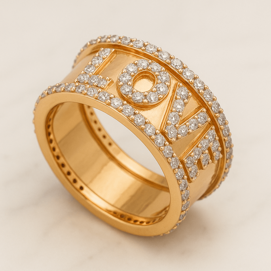 Real Lab Diamond Ring for Anniversary Gifts Pear Stackable Ring