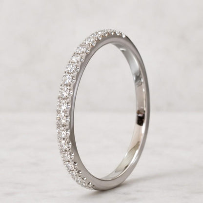 Lab Grown Diamond Marquise Eternity Band 10K 14K 18K Solid Gold Eternity Ring for Women Marquise Stackable Ring Real Lab Grown Diamond Ring
