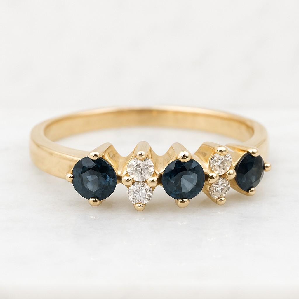 Lab Grown Diamond Moissanite Handmade Cluster Ring 14K White Gold Floral Style Ring