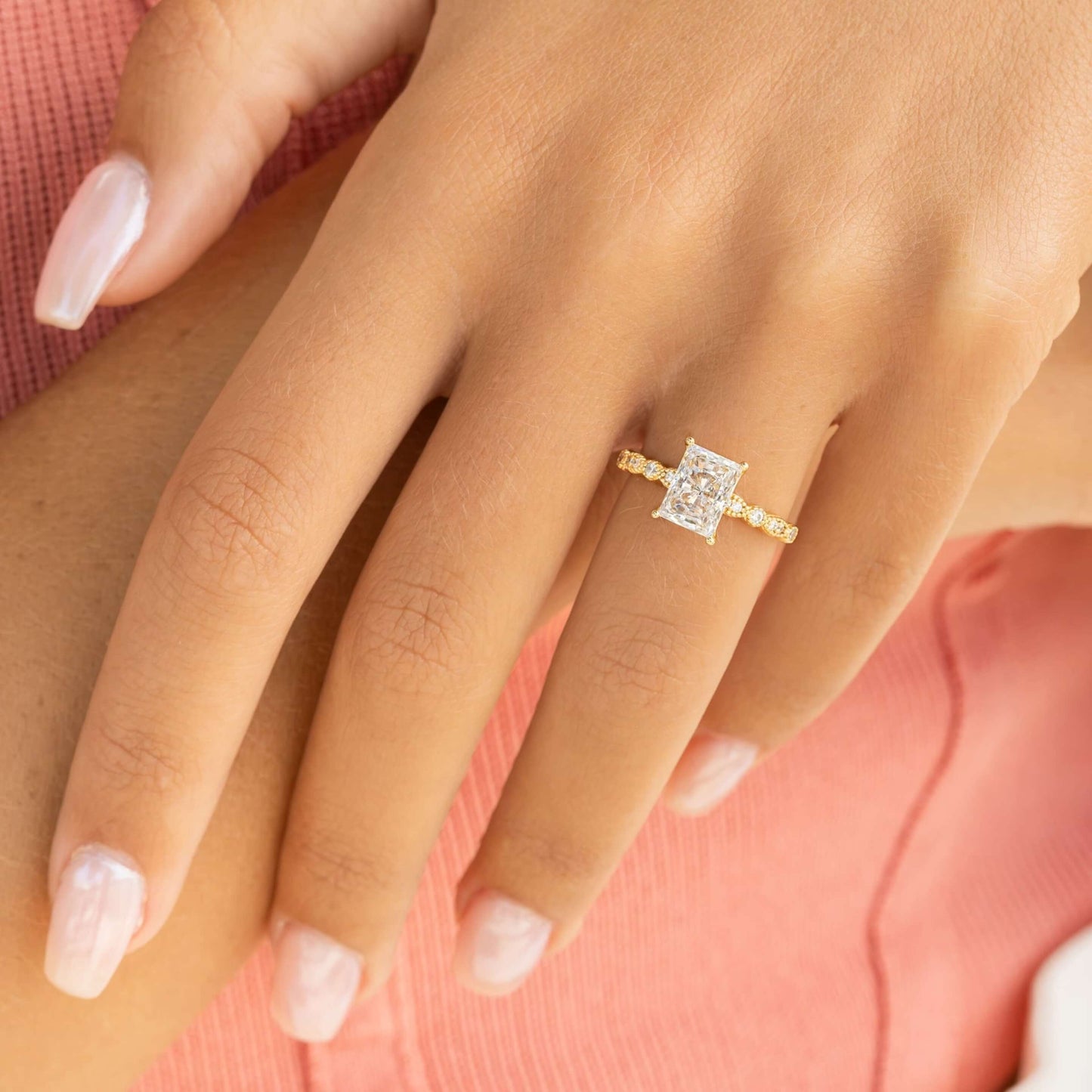 Lab Grown Diamond Proposal Ring