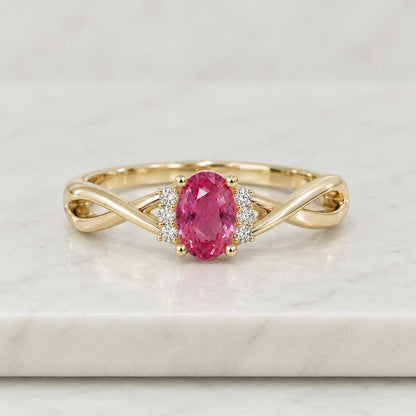 Lab Grown Diamond Ring, Emerald Cut Five Stone Engagement Ring, White Gold Bar Setting, IGI Certified
