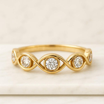 Lab Grown Diamond Ring Minimalist Ring Gift for Her