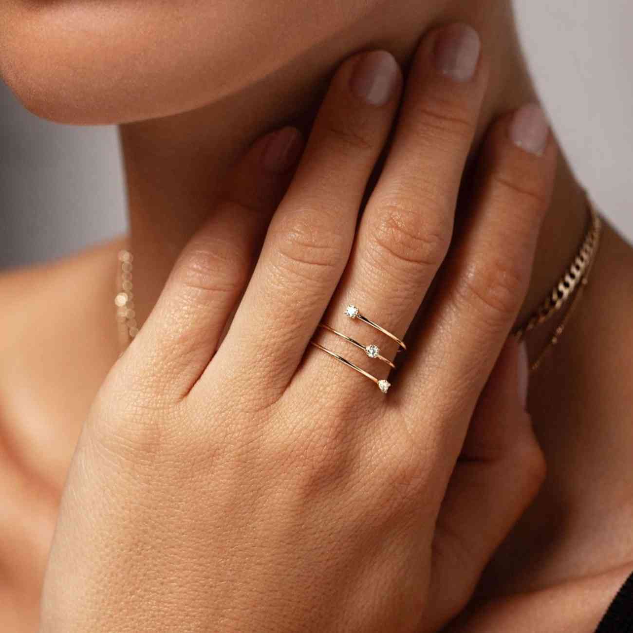 Lab Grown Diamond Round Cut Ring