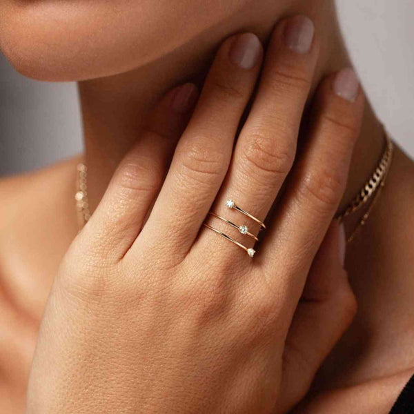 Lab Grown Diamond Round Cut Ring