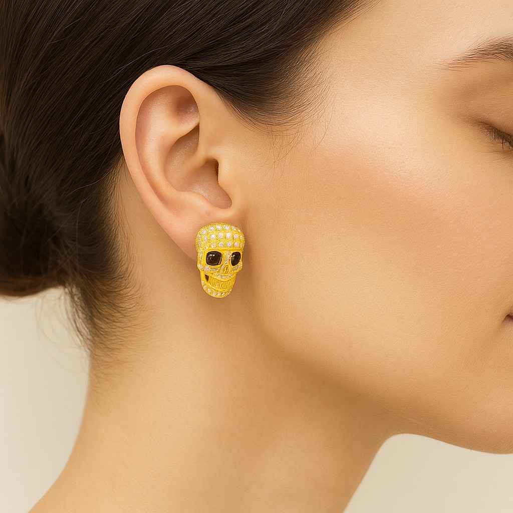 Lab Grown Diamond Stud Earrings 0.50-5.0 carat Diamond StudsWhite,Yellow,Rose 14K Solid Gold IGI certified