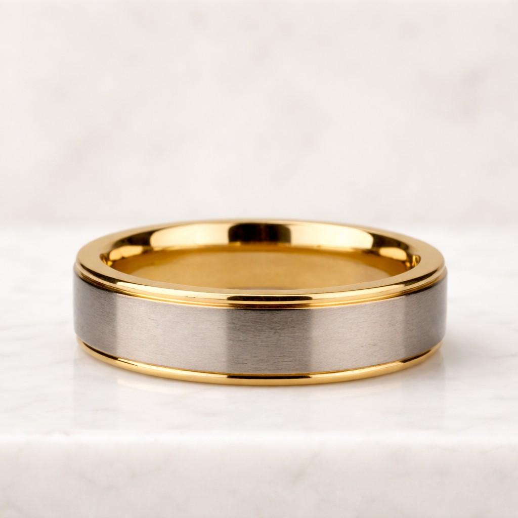 Lab Grown Diamond Wedding Band, 14k Gold Gypsy Pave Ring
