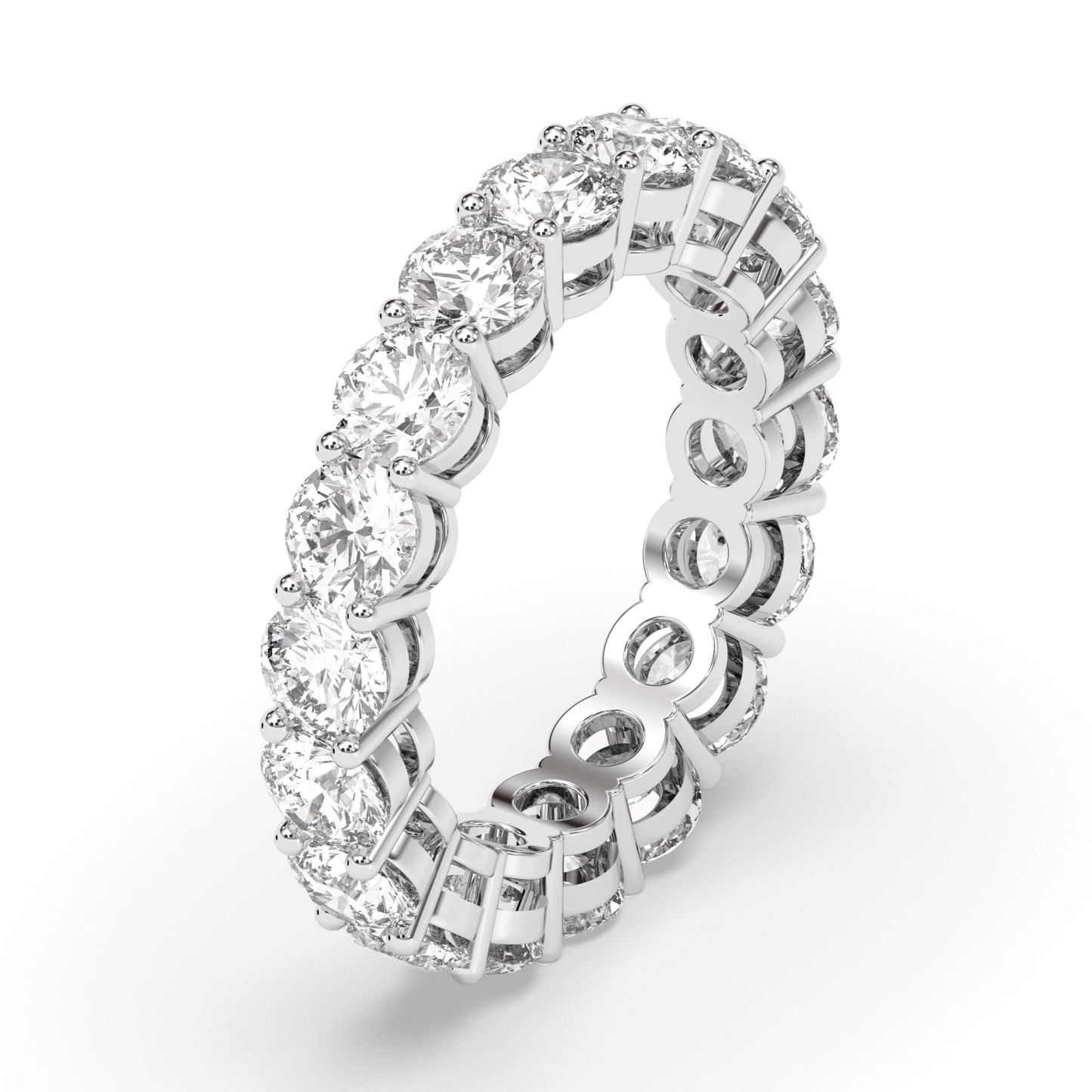 Lab Grown Diamond Wedding Band For Her