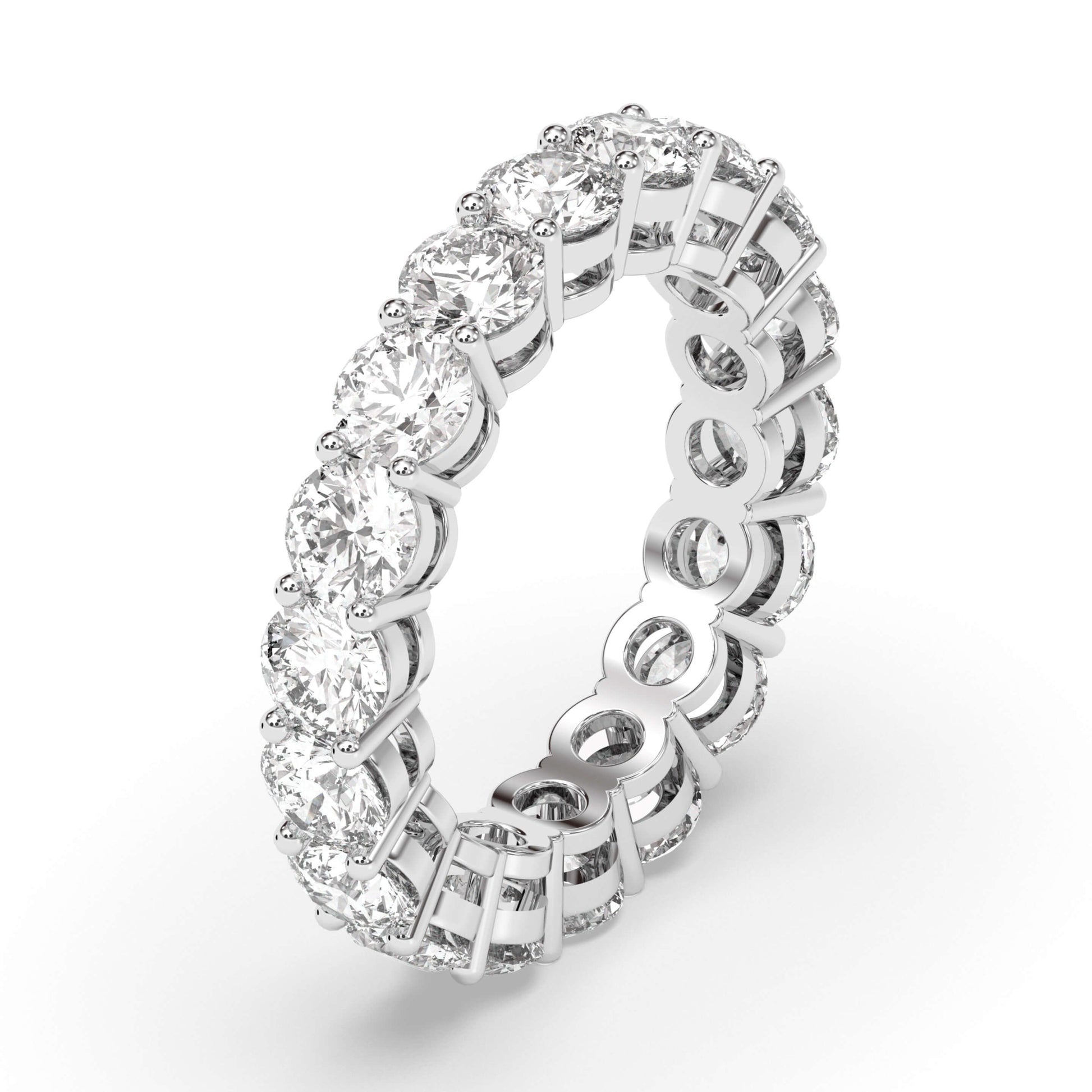 Lab Grown Diamond Wedding Band For Her
