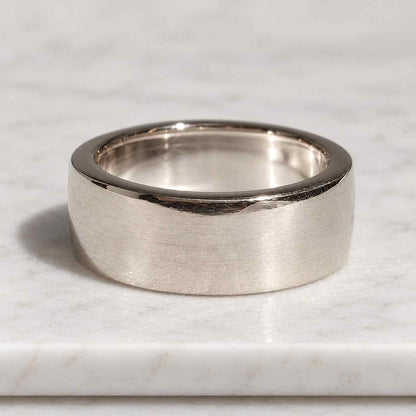 Lab Grown Diamond Wedding Band, 14K Gold Scattered Diamond Ring
