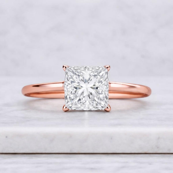 Lab Grown Diamond Wedding Ring Gift For Her