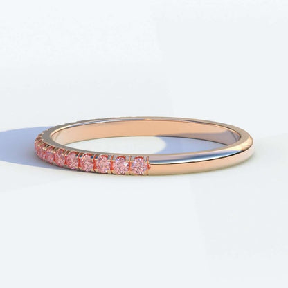 Lab Grown Round Cut Diamond Band 