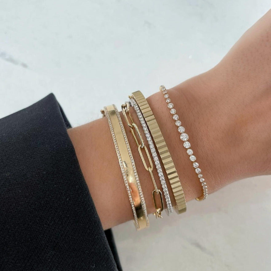 Lab Grown Tennis Bracelet, Gift For her