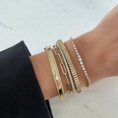 Lab Grown Tennis Bracelet, Gift For her