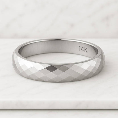  Large diamond Wedding Ring Anniversary gift ring