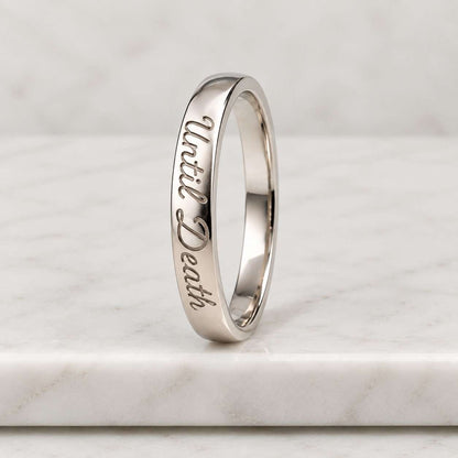Leaf Branch Wedding Band Set, Solid Gold Couple Rings, Natural Inspired Personalized Custom Rings For Women
