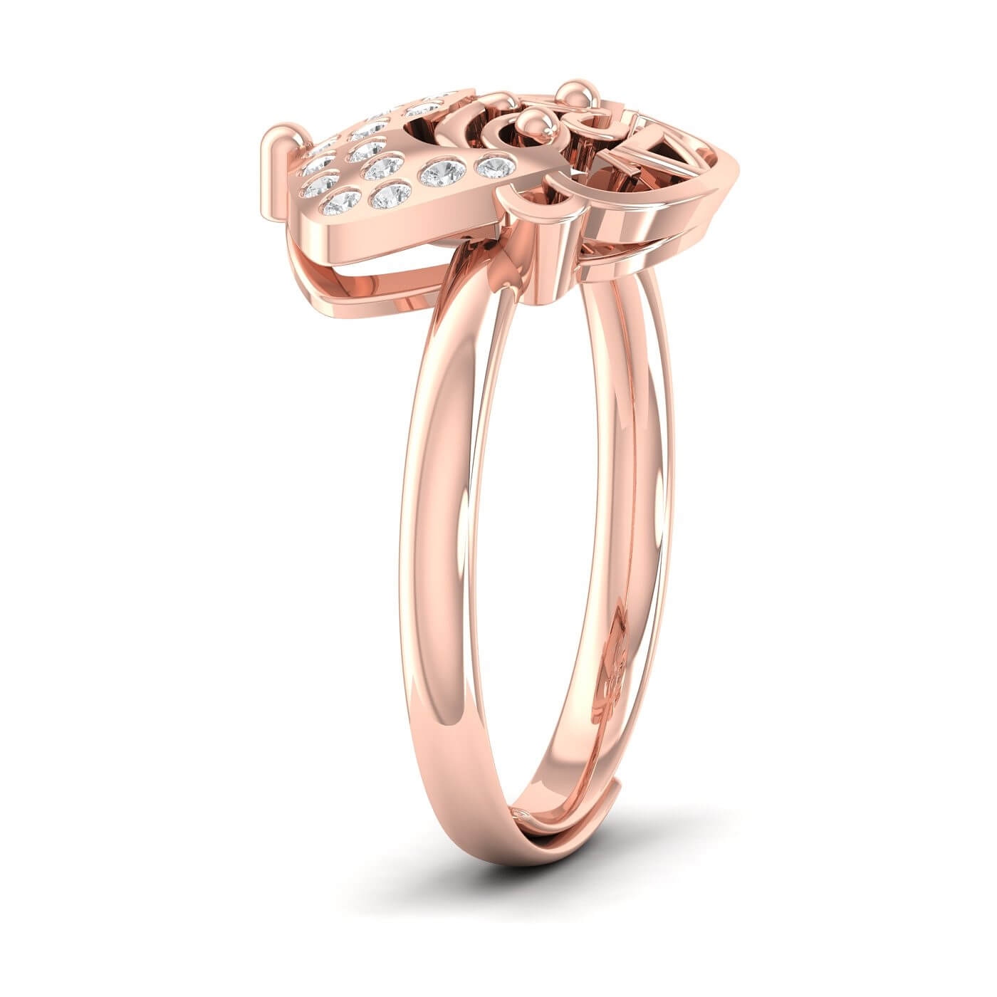 Little Chota Bheem Kids’ Round Cut Diamond Ring