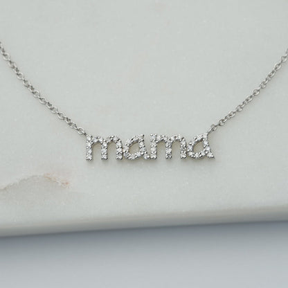 Mama Pendant Necklace - Mother's Day Gift