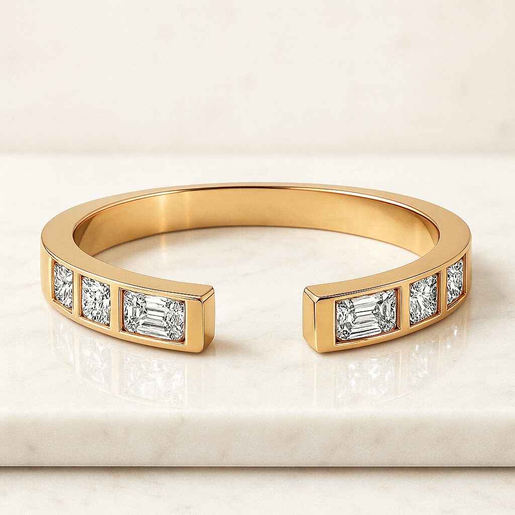 Marquise Cut Lab Diamond Ring Vintage Diamond Engagement Ring