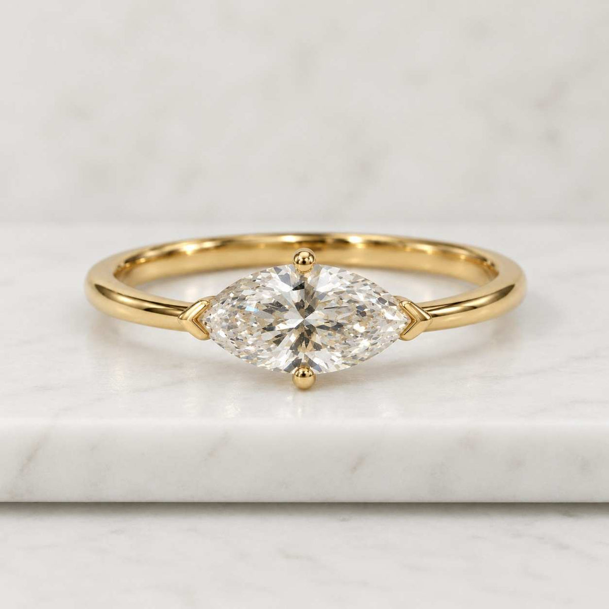 marquise cut lab grown diamond engagement ring,hidden halo igi certified double claw prong setting wedding ring,proposal ring for girlfriend
