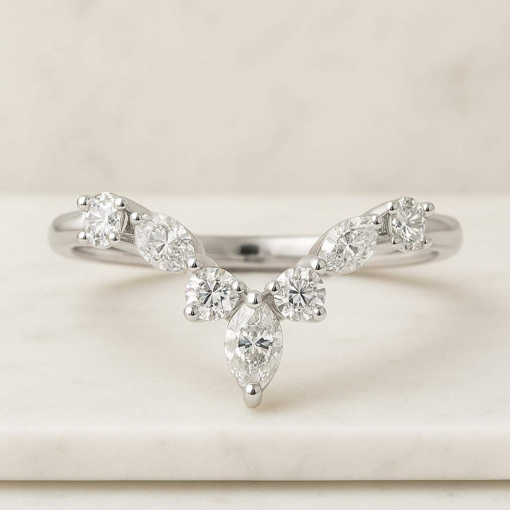 Marquise Cut Moissanite Engagement Ring Marquise Cut Engagement Ring Marquise Solitaire