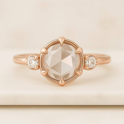 1 CT IGI Certified Lab grown diamond engagement ring Solid gold ring Oval cut lab diamond ring 3/4 eternity Twisted ring Anniversary gift
