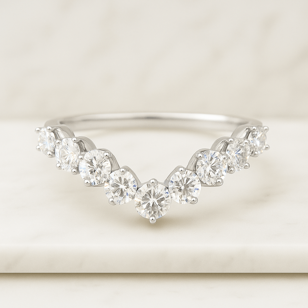 Flower Cut Lab Created Loose Diamond For Engagement Ring