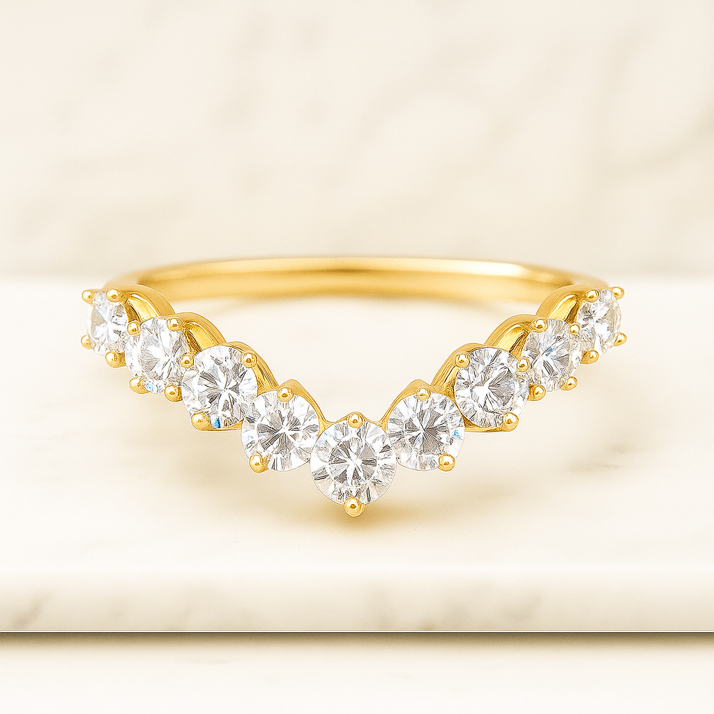 Marquise Diamond Engagement Ring Genuine Lab Grown Diamond Anniversary Ring