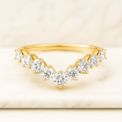 Marquise Diamond Engagement Ring Genuine Lab Grown Diamond Anniversary Ring