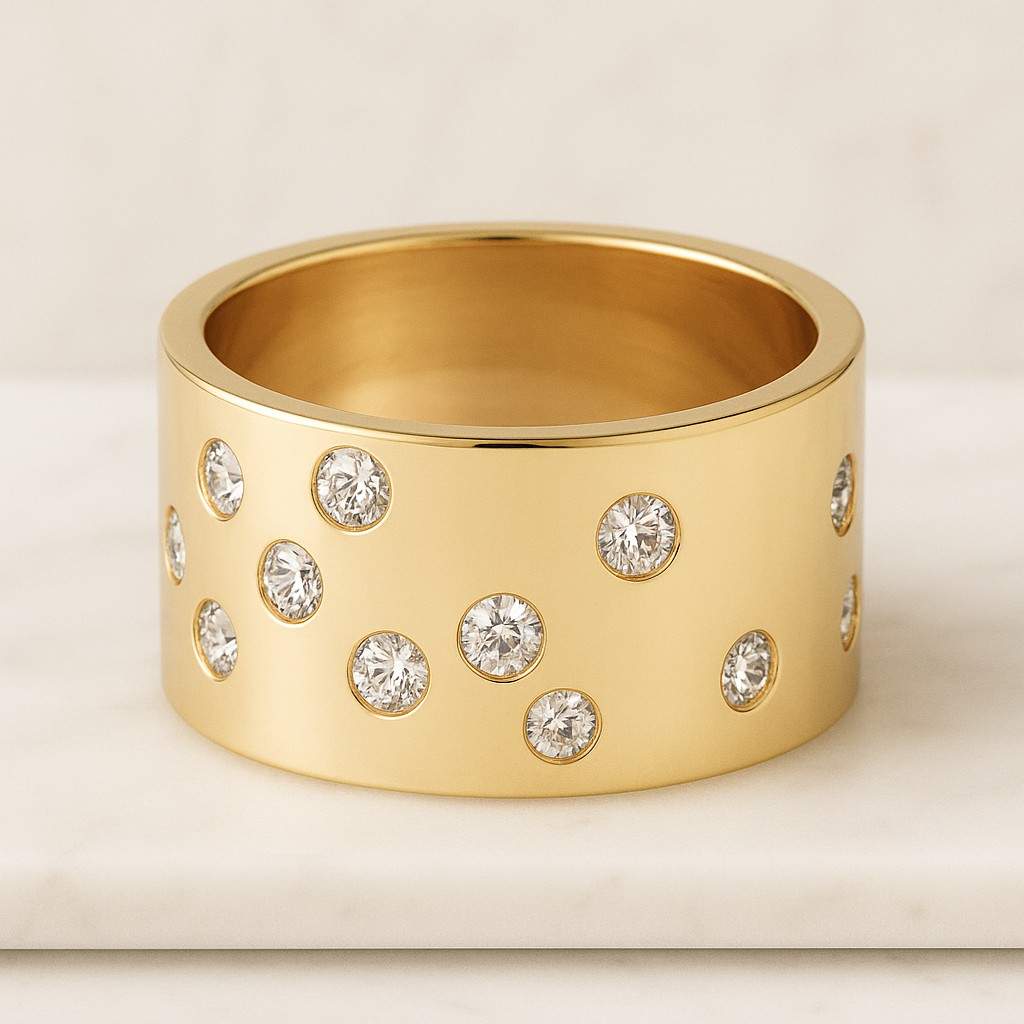 Marquise Ring Anniversary Ring for Wife