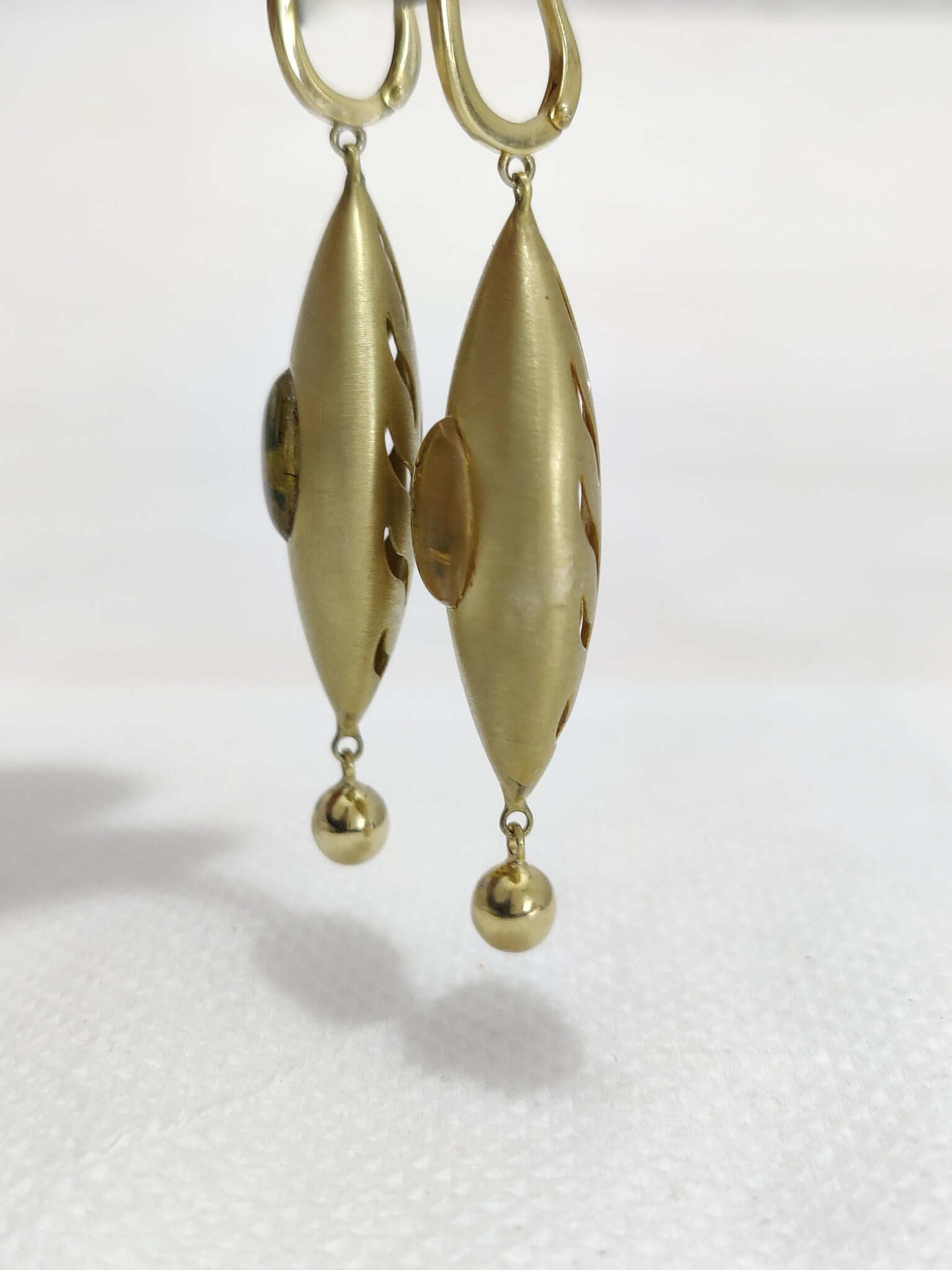  Marquise Shape Drop Dangle Earrings