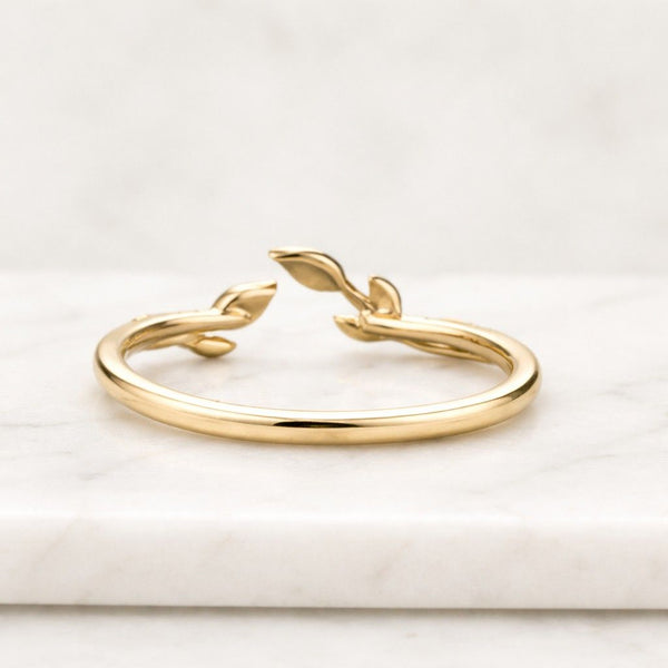Marquise cut Lab Grown Diamond Cuff Ring