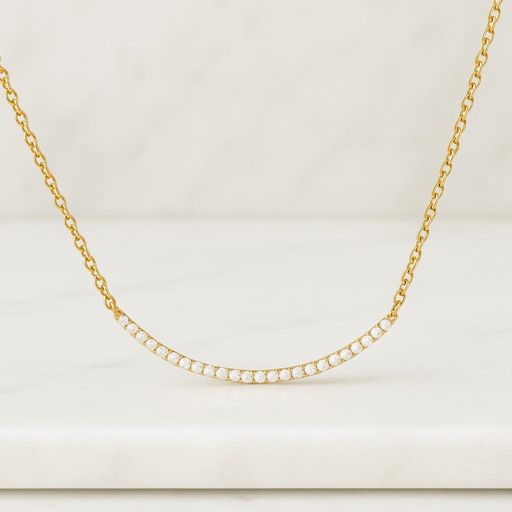 Marvelous Movable Diamond Necklace For Her 3.0 MM Round Cut Lab Grown Wedding Necklace