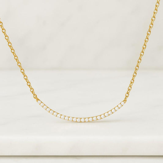 Marvelous Movable Diamond Necklace For Her 3.0 MM Round Cut Lab Grown Wedding Necklace