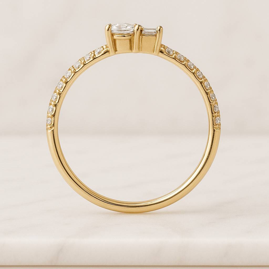 Matching Band For Engagement Ring Gift For Women