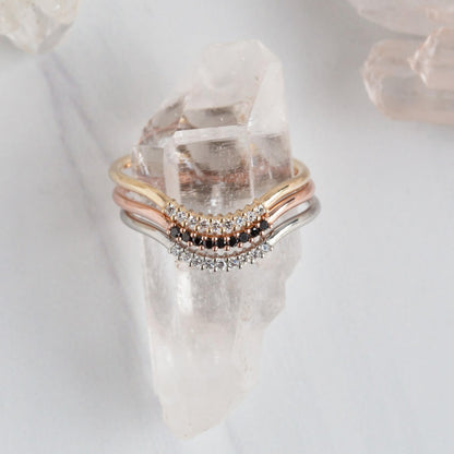 Matching Bridal Band, Minimalist Nesting Ring