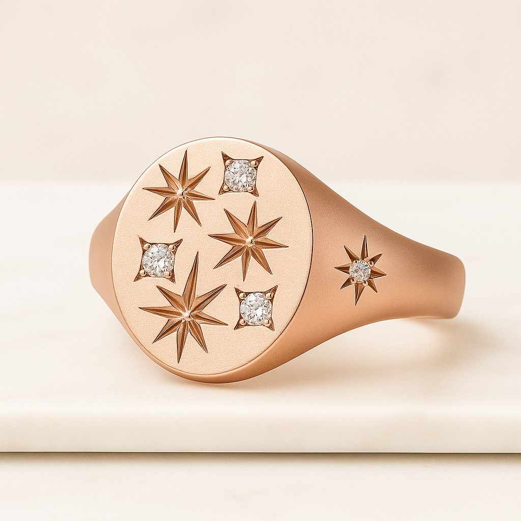 Matching Stackable Band14k Solid Gold Curved Ring